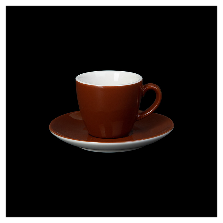 Кофейная пара Corone Gusto 90 мл коричневая