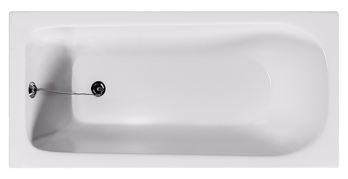 Ванна Goldman Classic 160x70 см, чугун (с ножками, без ручек)