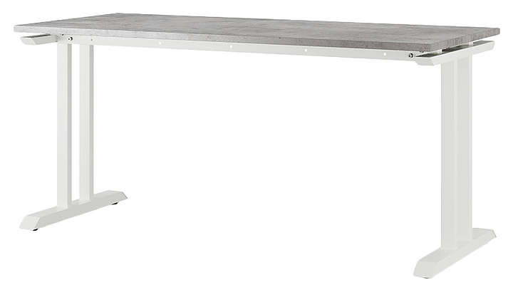 Стол компьютерный КОБОР КT-100/80 white/chicago