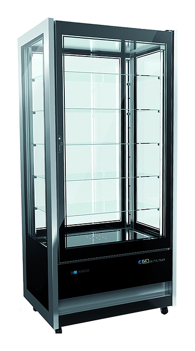 Шкаф кондитерский для шоколада ISA Cristal Tower 93 LH H160 RV CH