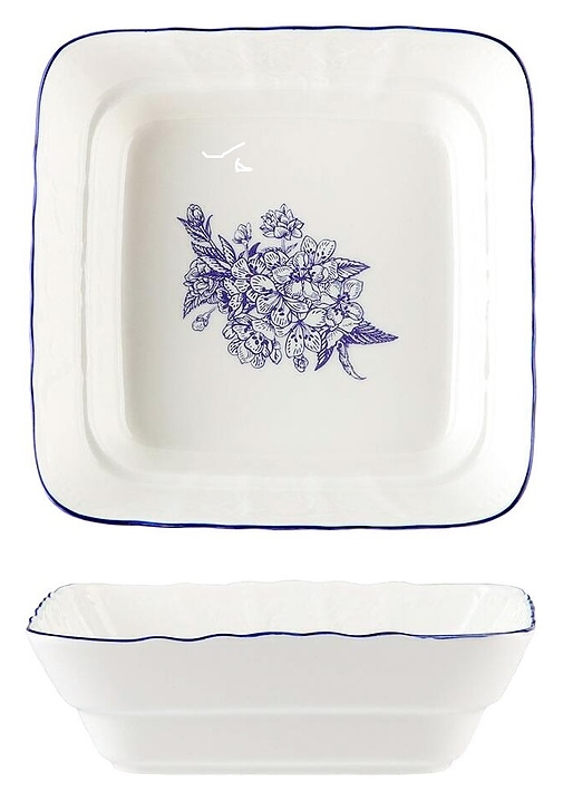 Салатник P.L. Proff Cuisine Sea Flower [6] NY-XJB4767B 25х25 см