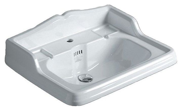 Раковина подвесная SIMAS Arcade 73 AR834bi*3 73х54 см, три отв. под смеситель, керамика, белый