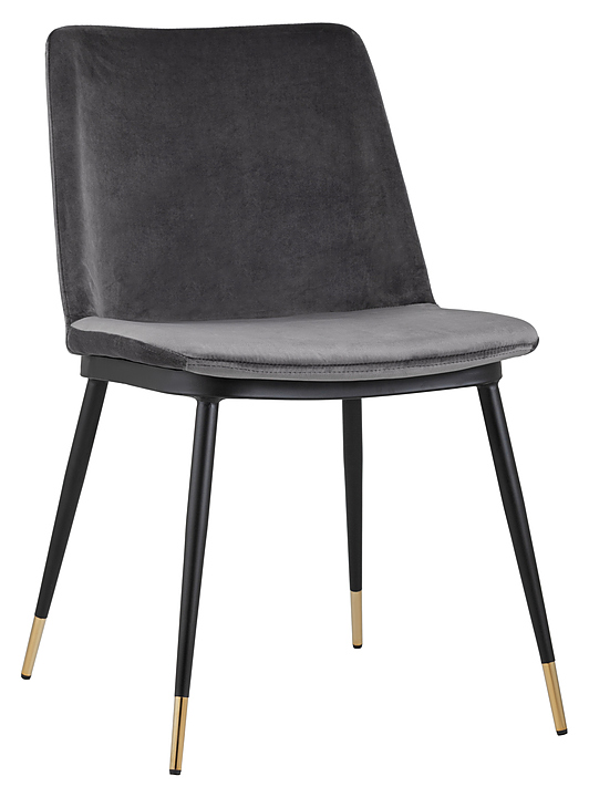 Стул Stool Group Мелисса велюр темно-серый