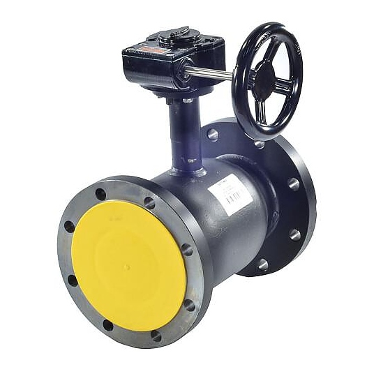 Кран шаровой BROEN сталь Ballomax КШТ 61.103 Ду 125 Ру16 фл с редуктором