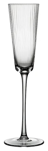 Бокал флюте для шампанского ProBar BR-4508 «Фолкнер» 147 мл d=54/73 мм h=245 мм (стекло) прозрачный