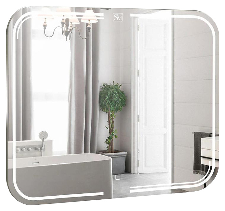 Зеркало Silver Mirrors Force LED-00002524 91,5х68,5 см