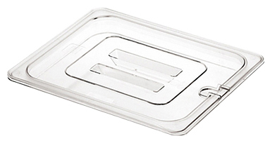 Крышка для гастроемкости MACO 8601-N GN 1/2 (325х265) с отверстием для ложки, поликарбонат
