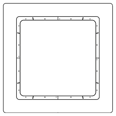 Широкая декоративная панель Fujitsu UTG-AGYA-W