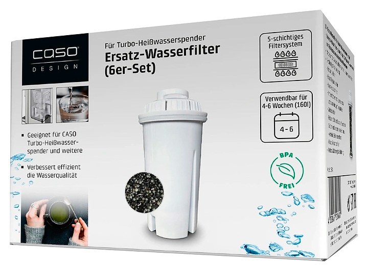 Фильтр для диспенсера CASO 6 шт.