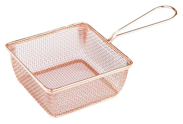 Корзинка для подачи P.L. Proff Cuisine Copper FB 49126 12,7х12,7х5,6 см