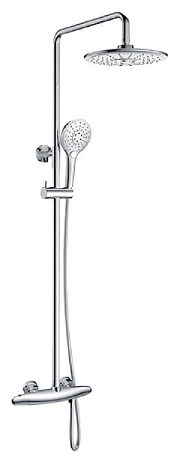 Душевая система с термостатом Kaiser Plane 07177 для душевой кабины