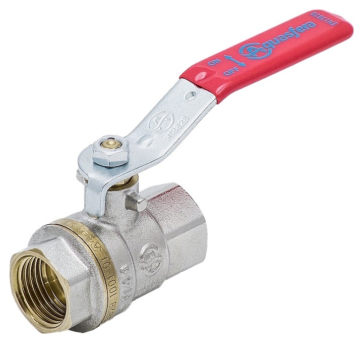 Кран шаровой Aquasfera 007-7373, ДУ 40, PN 1,6 МПа, 1 1/2