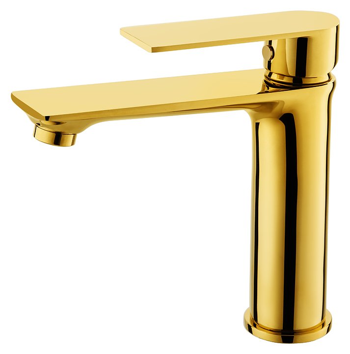 Смеситель для раковины GPD Provido Gold MLB155-A золото