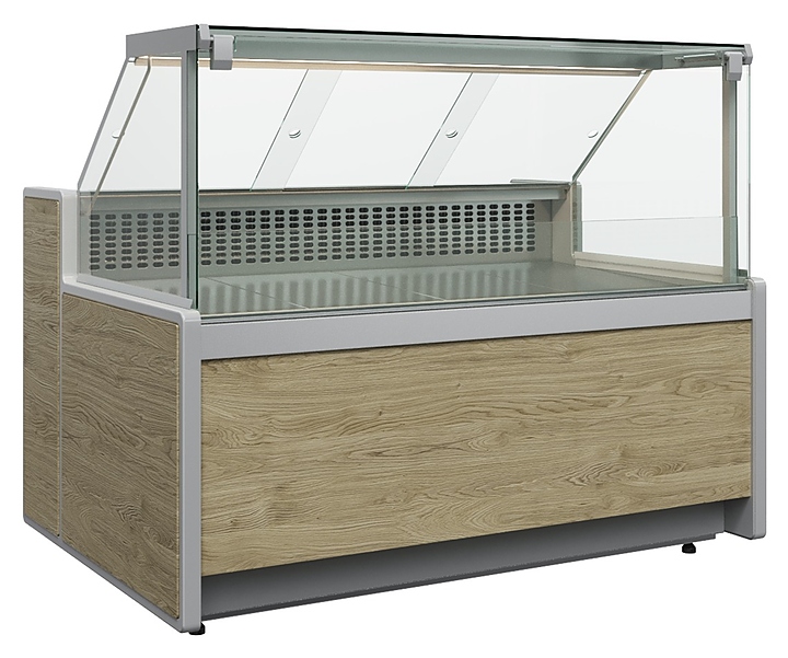 Витрина холодильная Carboma Gelios GC111 SL 0,94-1 1010 (статика, без боковин)