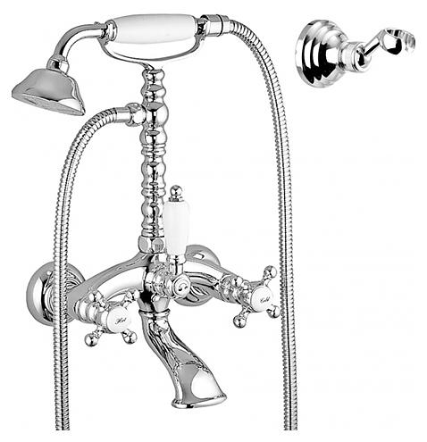 Смеситель для ванны с душем Gattoni Vivaldi 1200112C0.GRcr