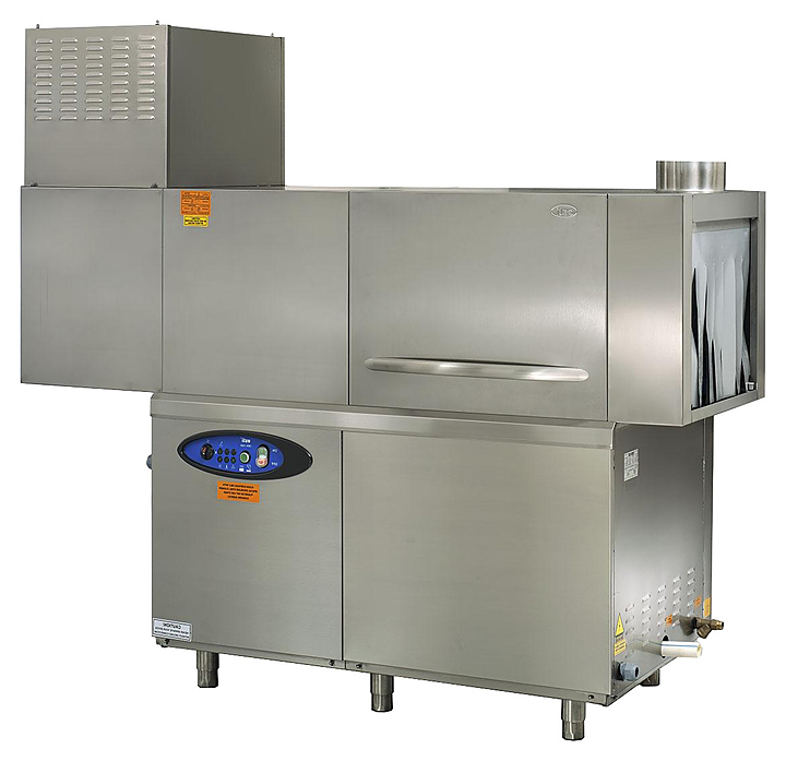 Тоннельная посудомоечная машина OZTI OBK 1500 справа налево