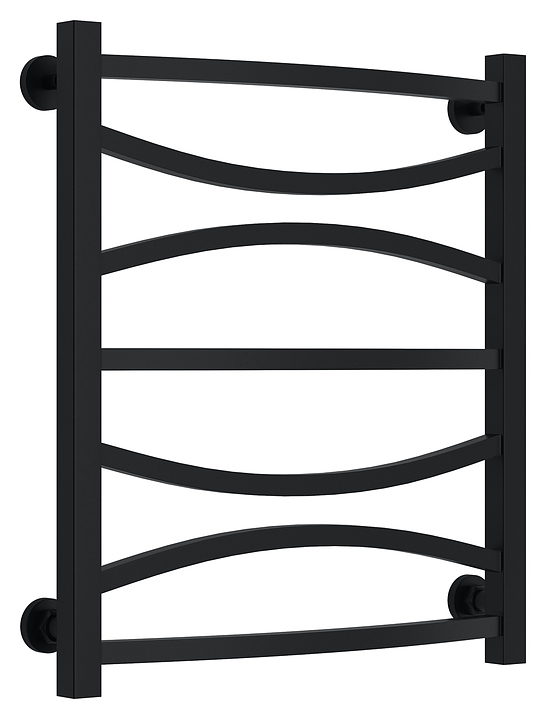 Полотенцесушитель водяной Сунержа Ажур 60x50 см матовый черный