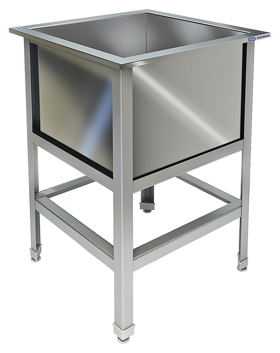 Ванна моечная KAYMAN К-ВМО-1/800/800