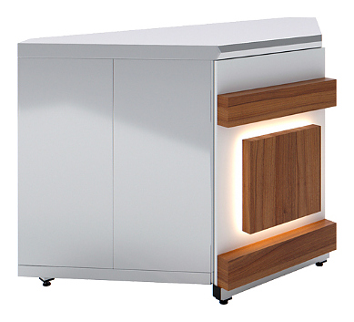 Модуль угловой Luxstahl УВ-90 Premium Eco Wood