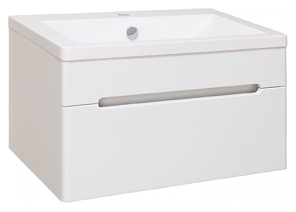 Тумба под раковину подвесная Runo Парма 75