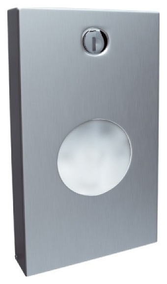 Диспенсер пакетов для гигиенических прокладок Merida STELLA R GSA002.R (нерж. сталь) матовая сталь Anti Finger