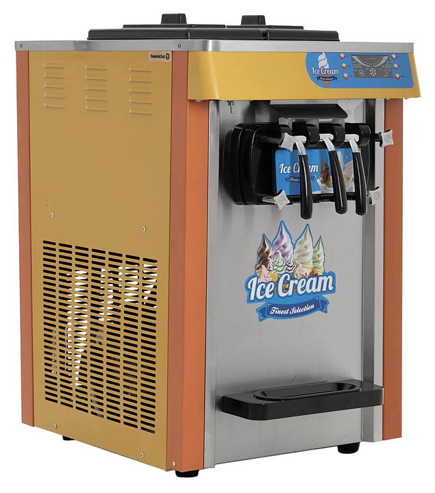 Фризер мягкого мороженого Foodatlas MQ-L18T Eco желтый