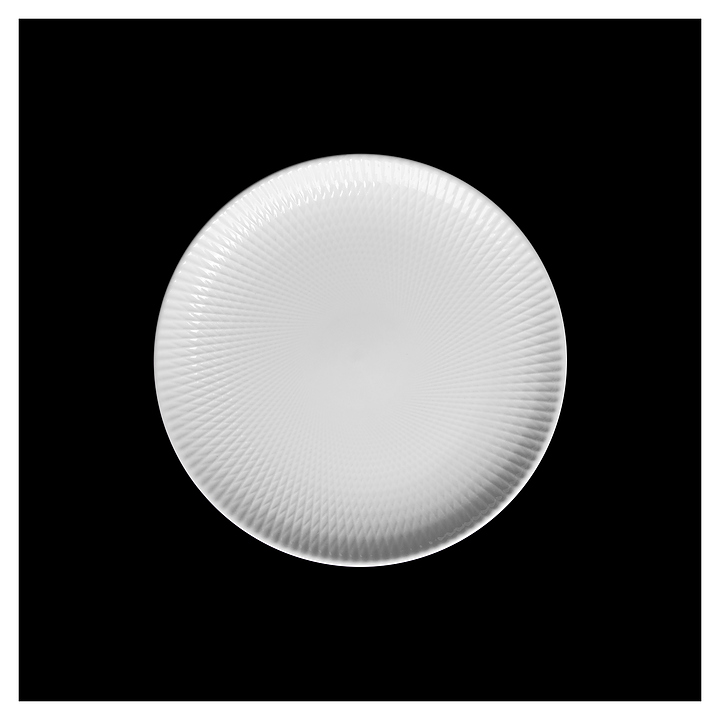 Тарелка мелкая Corone Rosenthal Banquet LQ-QK15208 d=20,5 см (фарфор) без полей белая