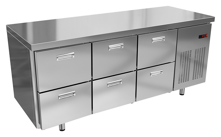 Стол холодильный KRONER СХ 6я-180-60