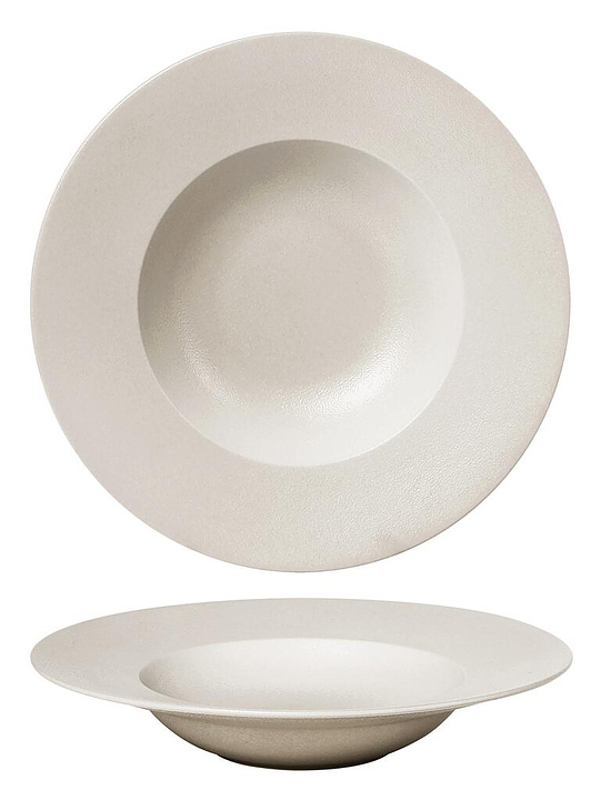 Тарелка глубокая Noble Light Grey 095191A-L010-LGS 400 мл серый