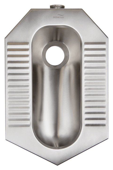 Унитаз антивандальный Oceanus 4-006.1 (нерж. сталь)