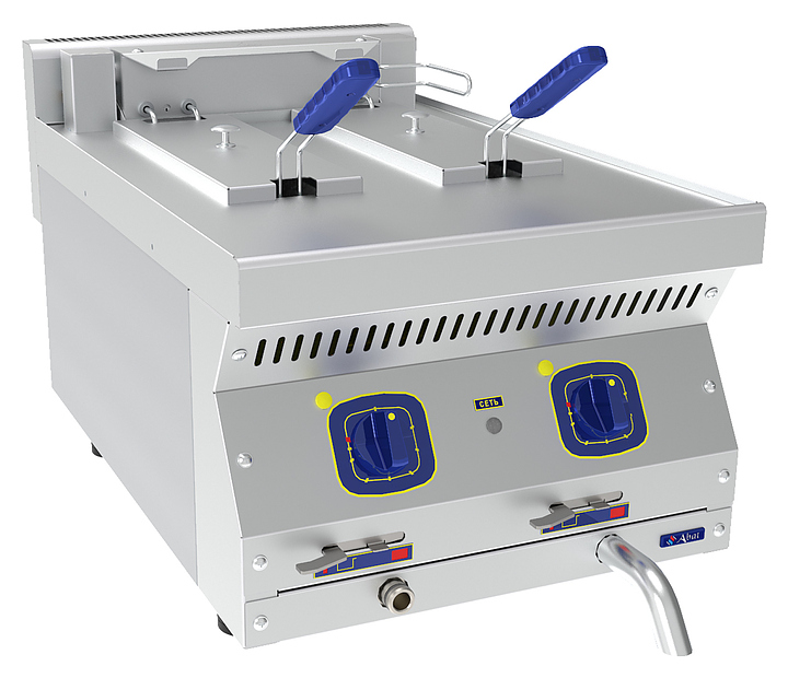 Фритюрница электрическая Abat ЭФК-40/2Н