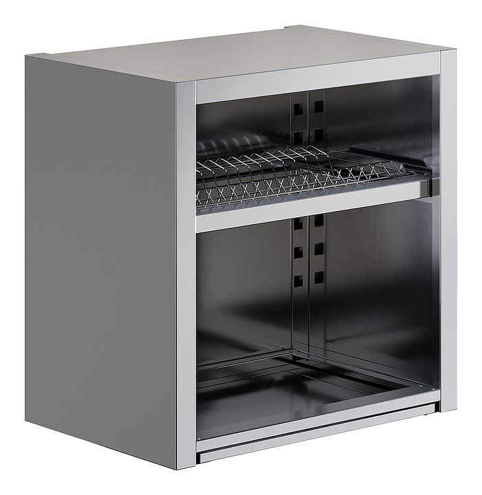 Полка настенная для тарелок Restoinox ПНО-Т-10/4
