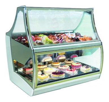Витрина для мороженого ISA Pagoda Aria 220 Combi EXC H150 (без агрегата)