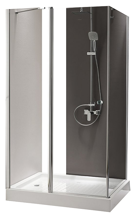 Уголок душевой CEZARES TRIUMPH-D-AH-1-110/100-C-Cr-L 110х100х195 см