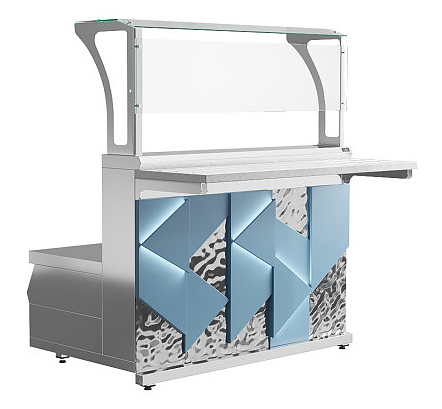 Мармит первых блюд под электрические супницы Luxstahl МПН (С)-1200 Premium Iceberg (Айсберг)