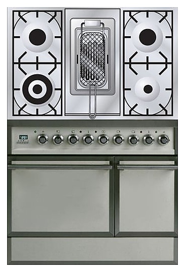 Газовая плита с духовым шкафом ILVE QDC-90R-MP