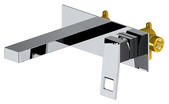 Смеситель для раковины TIMO Briana 7171/00SM встраиваемый, хром