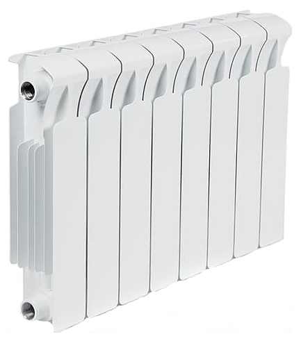 Радиатор Rifar Monolit 500 (8 секций, боковое подключение)
