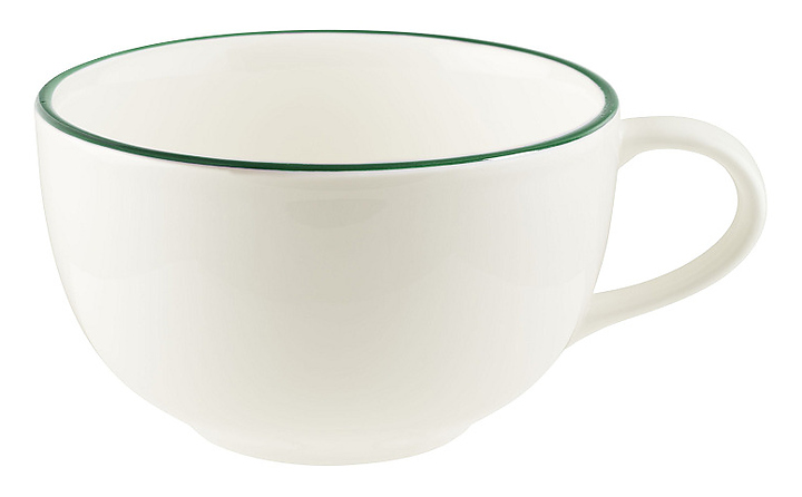 Чашка чайная Bonna Линеа Зеленый 78097 d 110 мм h 68 мм