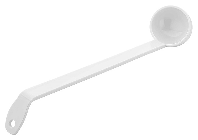 Половник Gastroplast GBK-24 30 мл l=24 см (поликарбонат) белый