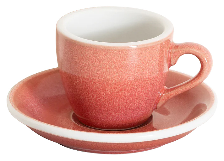 Пара кофейная Loveramics Egg C088-B136B 80 мл, ягодная