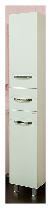 Шкаф-пенал Sanflor Анкона левосторонний, белый