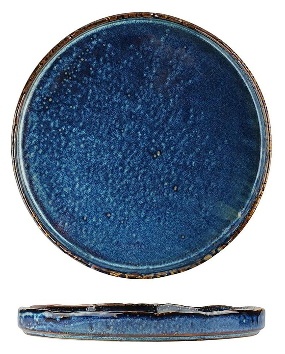 Тарелка с бортом P.L. Proff Cuisine Aqua Blue 81222273 26,5 см