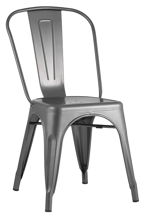 Стул Stool Group TOLIX SOFT серебристый матовый