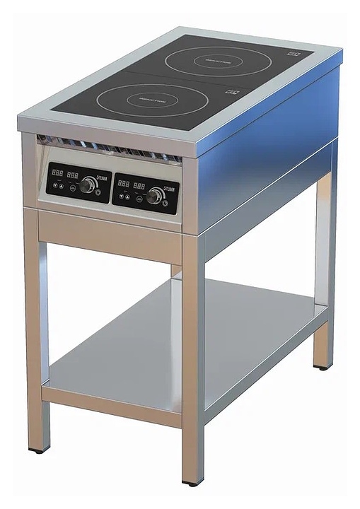 Плита индукционная ЦМИ ПИ-2(1х5) (460х850х870 мм)