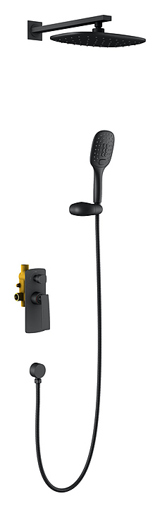 Комплект душевой TIMO Helmi SX-4069/03SM черный