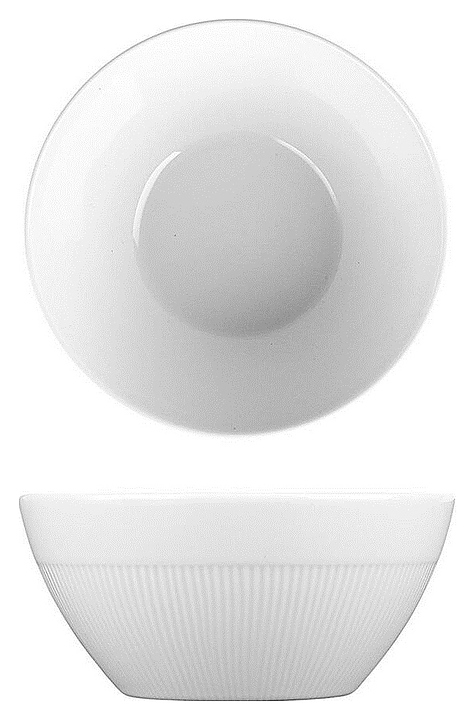 Салатник Noble Neo Silk 306500А 650 мл d=14,6 см h=6,9 см (фарфор) белый