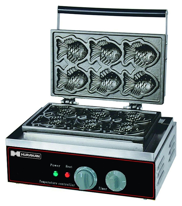 Вафельница тайяки Hurakan HKN-GES6F