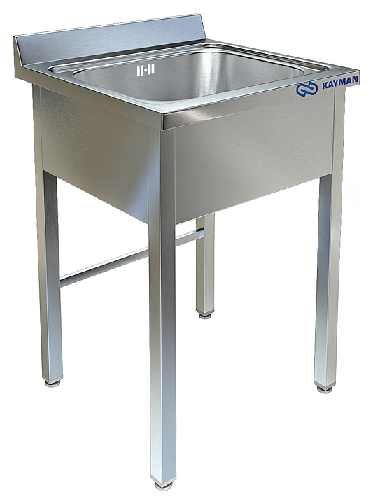 Ванна моечная KAYMAN К-ВМЦН-1/600/600