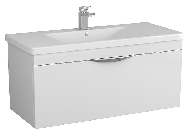 Тумба подвесная под раковину OWL Sjel 100 OW25.03.00, белая